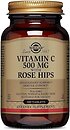 Фото Solgar Vitamin C with Rose Hips 500 мг 100 таблеток
