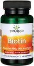 Фото Swanson Biotin 10000 мгк 60 капсул