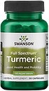Фото Swanson Full Spectrum Turmeric 30 капсул