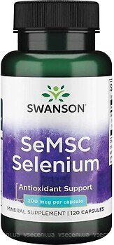 Фото Swanson SeMSC Selenium 120 капсул