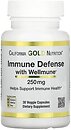 Фото California Gold Nutrition Immune Defense with Wellmune 250 мг 30 капсул