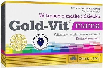 Фото Olimp Labs Gold-Vit Mama 30 таблеток