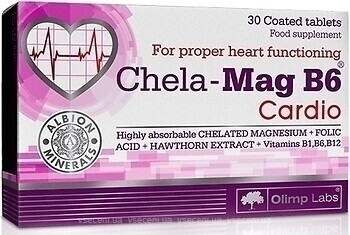 Фото Olimp Labs Chela-Mag B6 Cardio 30 таблеток