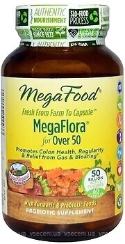 Фото MegaFood MegaFlora for Over 50 90 капсул (MGF10025)