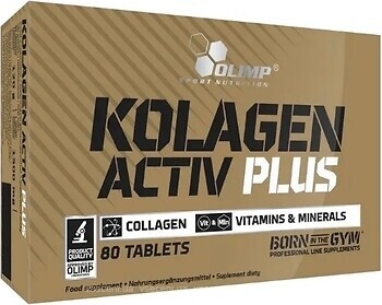 Фото Olimp Nutrition Kolagen Activ Plus 80 таблеток