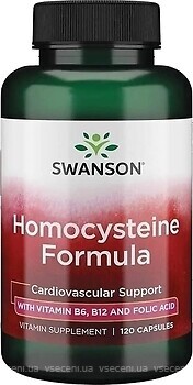 Фото Swanson Homocysteine Formula 120 капсул