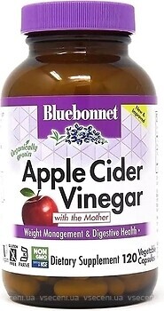 Фото Bluebonnet Nutrition Apple Cider Vinegar 120 капсул