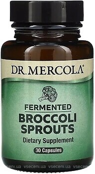 Фото Dr. Mercola Fermented Broccoli Sprouts 30 капсул