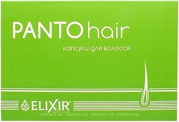 Фото Эликсир PANTOhair 50 капсул