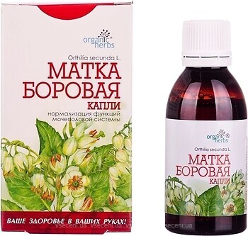 Фото Фитобиотехнологии Organic Herbs Матка Боровая 50 мл