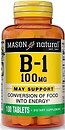 Фото Mason Natural Vitamin B1 100 мг 100 таблеток