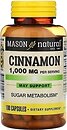 Фото Mason Natural Cinnamon 1000 мг 100 капсул