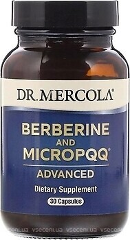 Фото Dr. Mercola Berberine and MicroPQQ 30 капсул