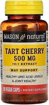 Фото Mason Natural Tart Cherry 500 мг 90 капсул