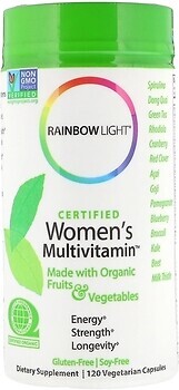 Фото Rainbow Light Certified Women's Multivitamin 120 капсул