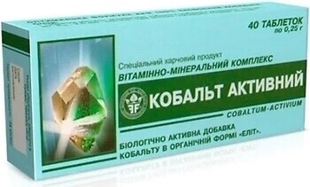 Фото Elit-Pharm Кобальт Активный 40 таблеток