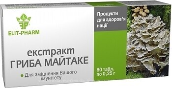 Фото Elit-Pharm Экстракт гриба Майтаке 80 таблеток