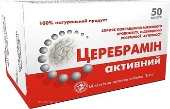 Фото Elit-Pharm Церебрамин актив 50 капсул