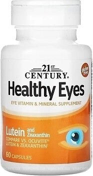 Фото 21st Century Healthy Eyes Lutein & Zeaxanthin 60 капсул