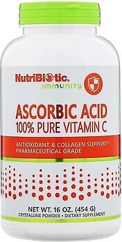 Фото NutriBiotic Ascorbic Acid 454 г