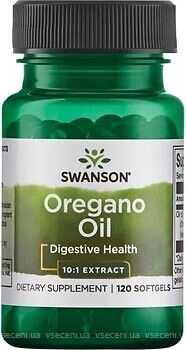 Фото Swanson Oregano Oil 150 мг 120 капсул