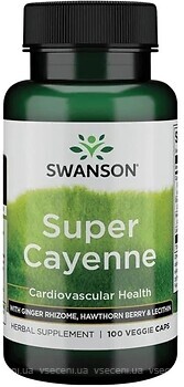 Фото Swanson Super Cayenne 100 капсул