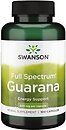 Фото Swanson Full Spectrum Guarana 500 мг 100 капсул