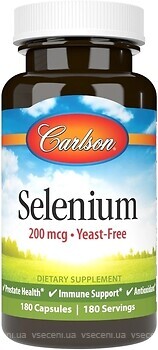 Фото Carlson Labs Selenium 180 капсул