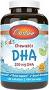 Фото Carlson Labs Kids Chewable DHA со вкусом апельсина 180 капсул