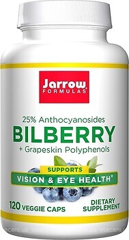 Фото Jarrow Formulas Bilberry 280 мг 120 капсул