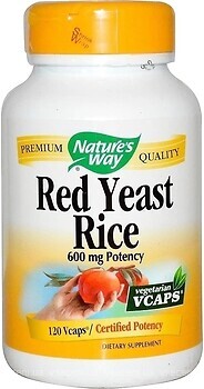 Фото Nature's Way Red Yeast Rice 600 мг 120 капсул