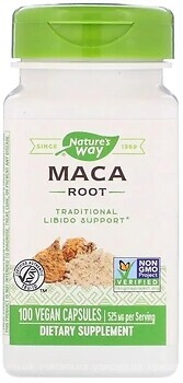 Фото Nature's Way Maca 525 мг 100 капсул