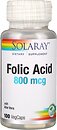 Фото Solaray Folic Acid 800 мкг 100 капсул