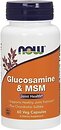 Фото Now Foods Glucosamine & MSM 60 капсул