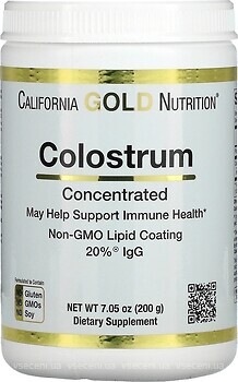 Фото California Gold Nutrition Colostrum Concentrated 200 г