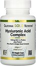Фото California Gold Nutrition Hyaluronic Acid Complex 100 мг 60 капсул