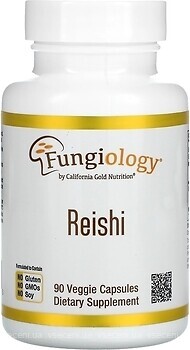 Фото California Gold Nutrition Reishi 600 мг 90 капсул