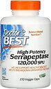 Фото Doctor's Best Serrapeptase 120000 SPU 270 капсул