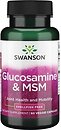 Фото Swanson Glucosamine & MSM 60 капсул
