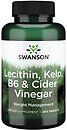 Фото Swanson Lecithin, Kelp, B6 & Cider Vinegar 240 таблеток