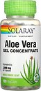 Фото Solaray Aloe Vera Gel Concentrate 100 капсул