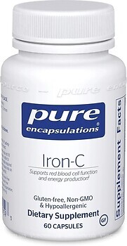 Фото Pure Encapsulations Iron-C 60 капсул