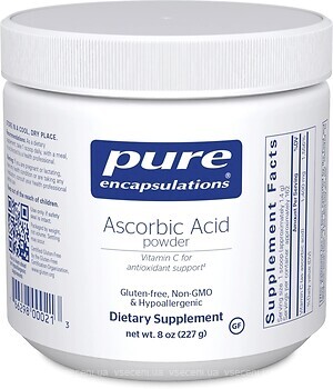 Фото Pure Encapsulations Ascorbic Acid Powder 227 г