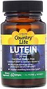 Фото Country Life Lutein 20 мг 60 капсул
