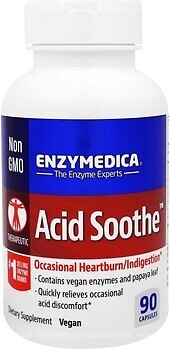 Фото Enzymedica Acid Soothe 90 капсул