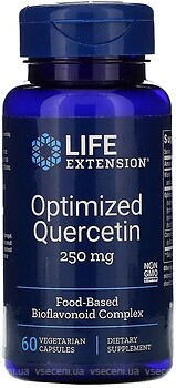 Фото Life Extension Optimized Quercetin 250 мг 60 капсул (LEX-13096)