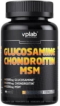 Фото VPLab Glucosamine Chondroitin MSM 90 таблеток