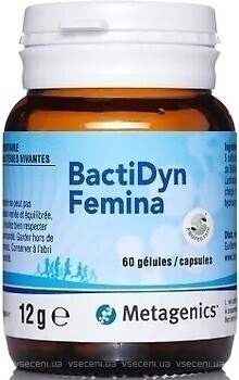 Фото Metagenics BactiDyn Femina 60 капсул