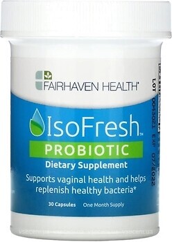 Фото Fairhaven Health IsoFresh Probiotic 30 капсул