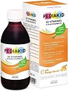 Фото Pediakid 22 Vitamins со вкусом апельсина и абрикоса 250 мл